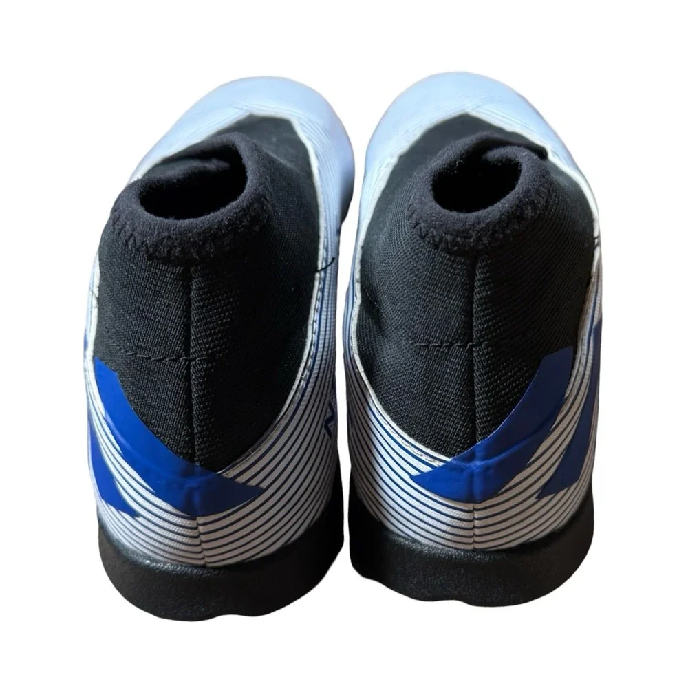 Adidas Nemeziz Kids Soccer Cleats Blue White Striped Size‎ 4.5Y